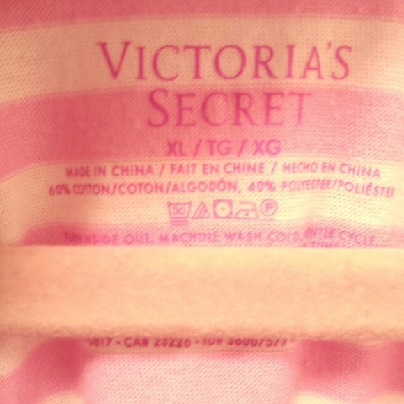 Victoria's Secret Pink Striped Nightshirt - Picture 2 of 3